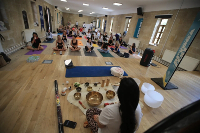 Kapadokya’da üç gün sürecek yoga festivali başladı