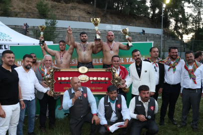 Bursa Çalı Güreşleri’nde altın kemer Erkan Taş’ın oldu