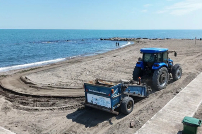 Ordu’da plajlar pırıl pırıl hazırlanıyor