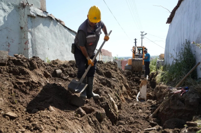 Balıkesir Edremit'te 50 yıllık altyapı yenilendi