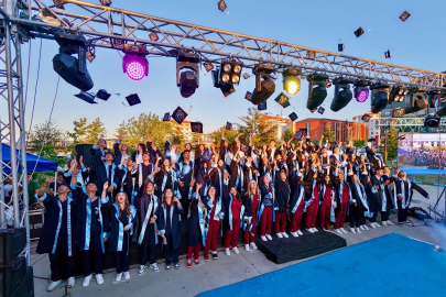 Edirne Keşan'da geleceğin sağlıkçıları kep attı