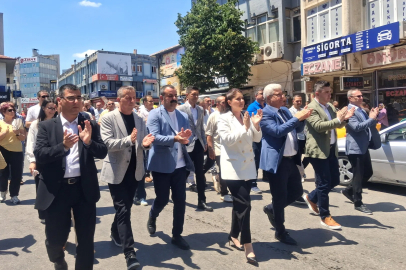 CHP Keşan’da gövde gösterisi yaptı