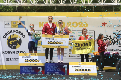 Konya’da 'Granfondo Bisiklet Yol Yarışı' heyecanı