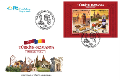 PTT'den Türkiye-Romanya Ortak Pulu