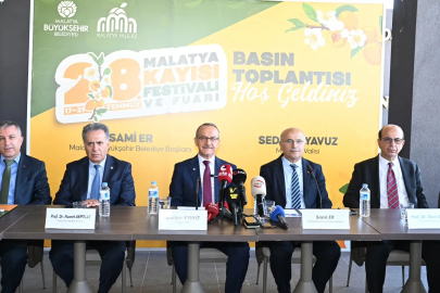 Malatya Kayısı Festivali ve Fuarı’nın 28'incisi düzenlenecek