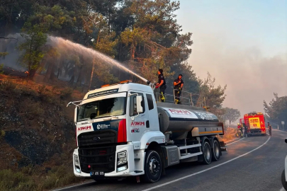 Kocaeli'den Balıkesir'e yangın desteği